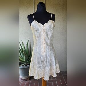 Victoria's Secret Cream Slip Dress